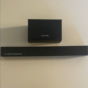 Black Concealer Blending Brush and Kabuki Brush Set